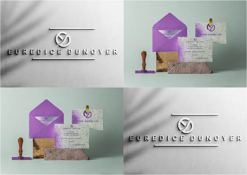 Carte d'invitation et plaque murale